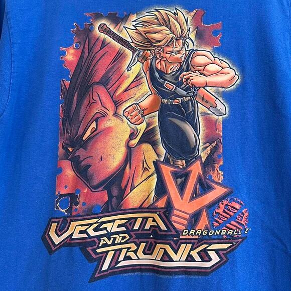 Vintage Vegeta and Trunks DBZ Shirt - Picture 3 of 7